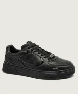 Кожаные кроссовки Kourtney Karl Lagerfeld, черный