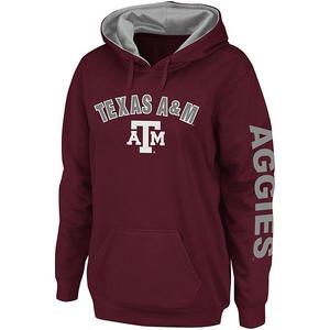 Женский бордовый худи Texas A&M Aggies Loud and Proud Colosseum