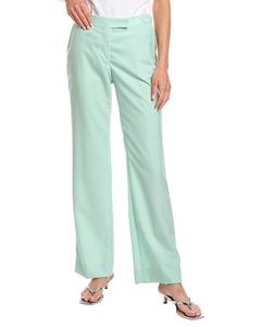 Officine Generale Ilenia Шерстяные брюки Officine Générale, зеленый