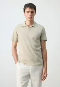 Рубашка поло Mango, Beige