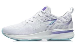 Кроссовки Arashi для бега мужские с низким верхом стандартные белые/облачно-белые/фиолетовые Lining