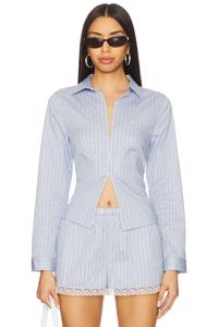 Топ Victoria Miaou, periwinkle stripes