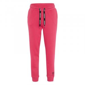 Спортивные брюки с полосой с логотипом и принтом этикетки CHIEMSEE, цвет rosa