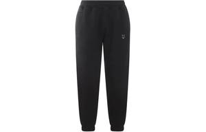 Тренировочные брюки с вышитым логотипом Maison Kitsune, черный