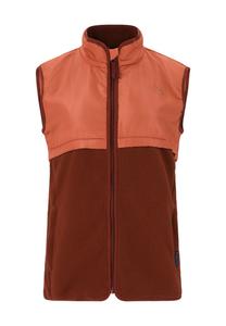 Дубовый флисовый жилет из дышащего, мягкого и согревающего материала WHISTLER, цвет 4174 Madder Brown