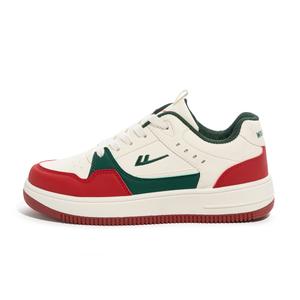 WARRIOR Нескользящие и износостойкие легкие низкие кроссовки для скейтбординга унисекс бежевого, красного и зеленого цветов