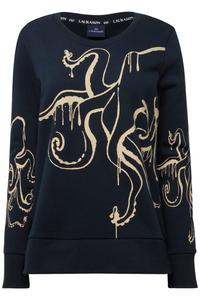 Свитер LAURASØN Sweatshirt, морской синий