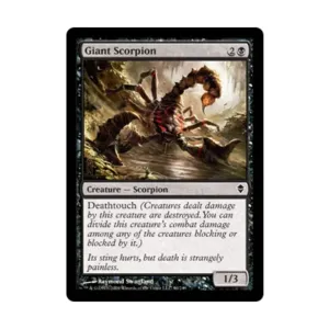 CCG Гигантский скорпион (С), MTG - Zendikar