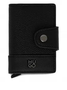 Держатель для карточек на кнопке Hugo, черный