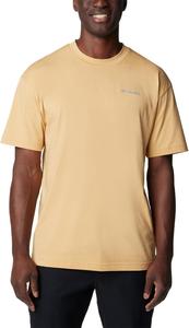 Мужская черная футболка Columbia Butte Graphic Tee, Light Camel/Road Trip Vibes