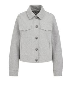 WE Fashion Межсезонная куртка в светло-сером цвете