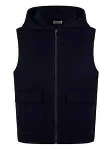 Жилет с капюшоном и карманами P.A.R.O.S.H., синий