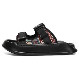 Тапочки-слайды мужские, устойчивые к истиранию Shiozawa, Black