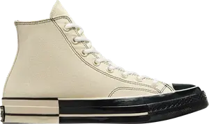 Кроссовки Chuck 70 High 'Natural Ivory Black', кремовый
