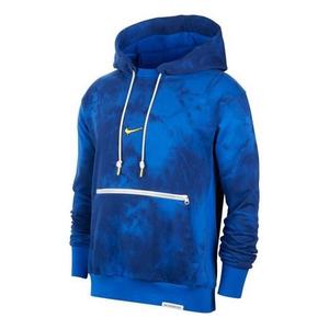 Толстовка Nike Hardwood Men's Basketball Pullover Blue, синий