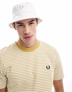 Белая шляпа-панама Fred Perry из пике