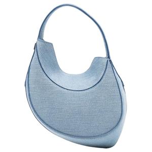 Mugler Спиральная кривая 02 мини сумка, Light Blue