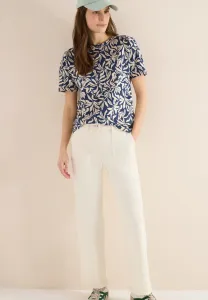 Футболка mit schulter с принтом Cecil, Blau