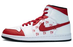 Баскетбольные кроссовки Air 1 Mid-Top для детей и подростков Jordan, красный