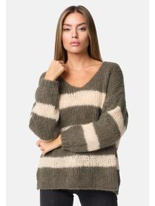 вязаный свитер антрацитового цвета PM SELECTED