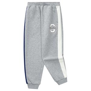 Вязаные спортивные штаны цвета хизер серый для подростков Skechers