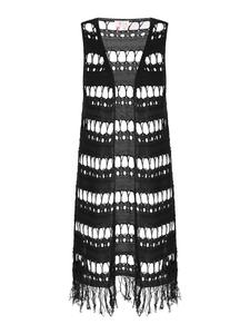 Свитер-жилет IZIA, черный