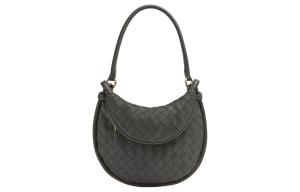Сумка через плечо из ягненка, женская, светло-графитовая Bottega Veneta, basic set (bag+dust bag)