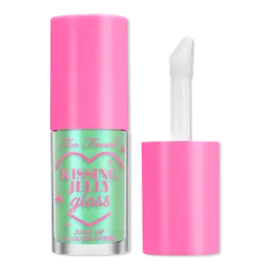 Увлажняющий блеск для губ Kissing Jelly Too Faced, Green Apple (soft shimmering green)