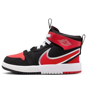 Кроссовки 1 mid rm easyon 'black white university red' Air Jordan, черный