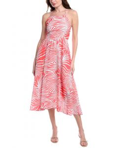 MARION Пляжное платье макси с бретелями, оранжевый