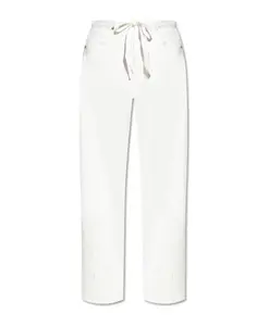 Брюки с перфорированной отделкой Rag & Bone, белый