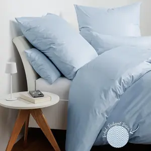 Наволочка из трикотажного джерси Janine Design (одинарная) JERSEY CLASSIC 59000, жемчужно-голубая, размер 40x40 Original Janine