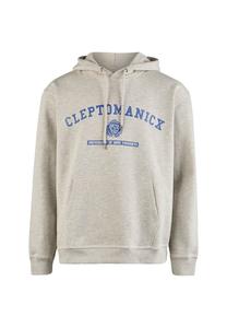 Толстовка Cleptomanicx Classic Hooded Uni Hands, Light grey