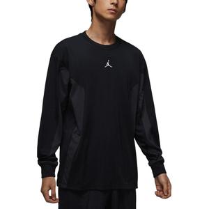 Jordan Мужские черные футболки с круглым вырезом средней высоты