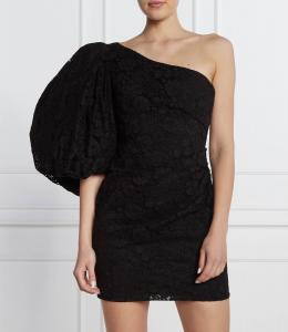 Платье Pinko pizzo, черный