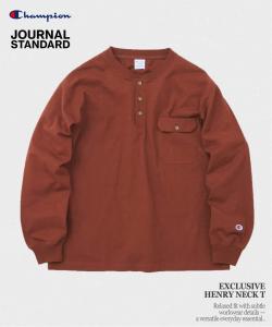 ЧЕМПИОН / Чемпион по футболкам с длинным рукавом JS Henley Neck