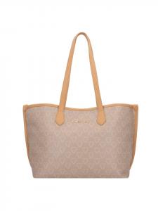 Сумка шоппер Valentino, цвет natur-multicolor