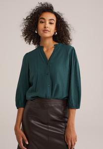 Блуза WE Fashion Blouse, Dark Green