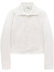 Courrèges укороченная куртка на кнопках, белый