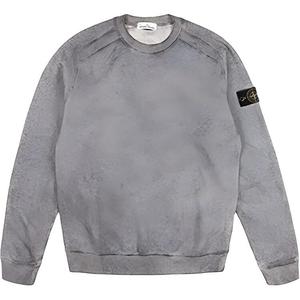 Толстовка мужская серая Stone Island, серый