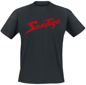 Футболка Savatage Red Logo, черный