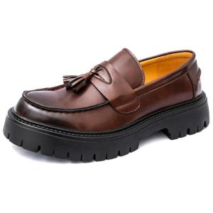 LEXON Мужские повседневные туфли мужские низкие черно-коричневые коричневые, цвет Brown