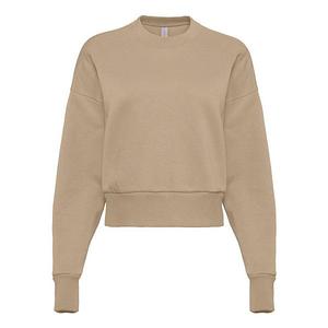 Женский свитшот с круглым вырезом Next Level, Tan