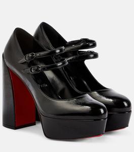 Кожаные туфли Movida Jane 130 Christian Louboutin, черный