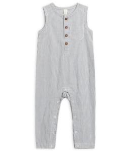 Детский органический комбинезон Murray из сирсакера в полоску Harbor Shore Colored Organics, Harbor Shore Stripe