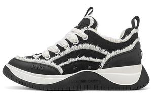 Холщовые кеды унисекс с низким верхом черного цвета Pmt