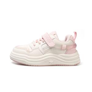 Низкие детские кроссовки для повседневной жизни ST&SAT KIDS, бежевый/розовый