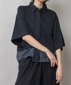 Джинсовая ткань плотностью 6 унций с неоднородной текстурой * Прозрачная джинсовая рубашка для стыковки