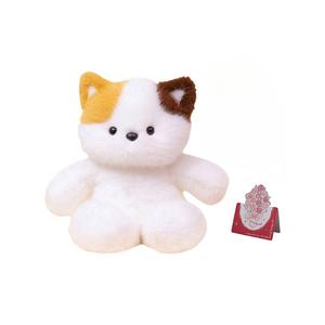 Плюшевая игрушка Running Bear Teddy Bear Warrior Three Flower Cat, терапевтическая плюшевая кукла медведя, высота 45см AIQINGCAOZHILIAN(WANJU)