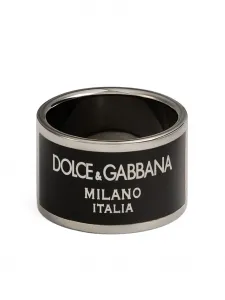 Кольцо с логотипом DOLCE & GABBANA, черный